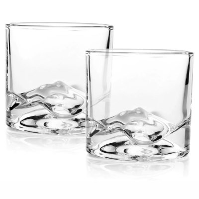 Mont Blanc verre à whisky 28 cl 2 pcs